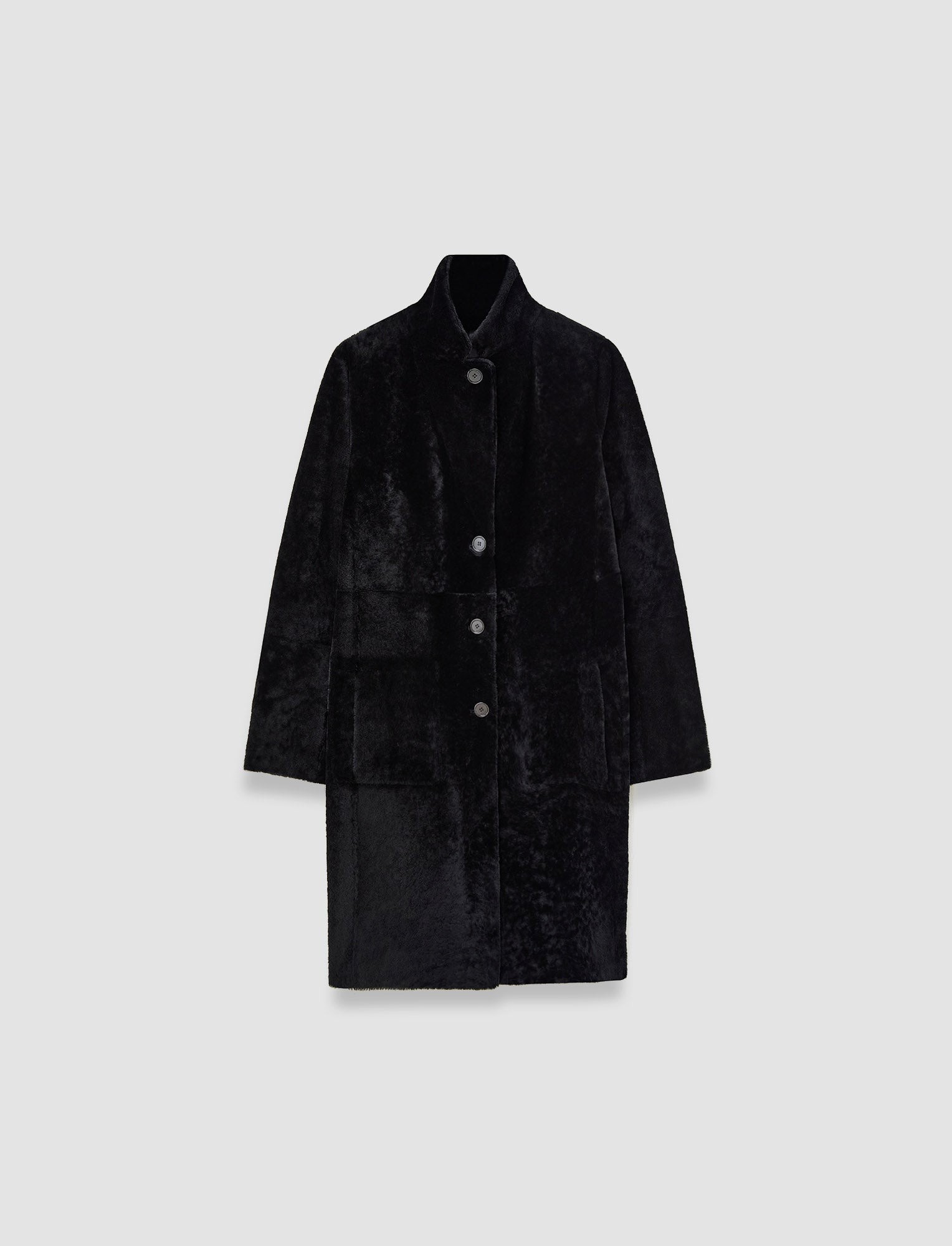 Britanny Reversible Soft Shearling Coat - 6