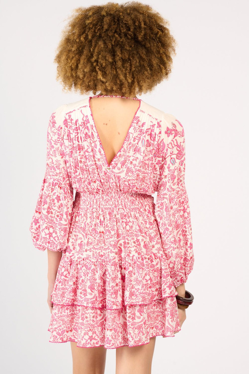Mini Dress Chiara - Pink Tiare 4