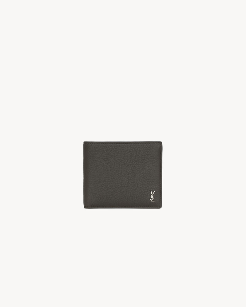 TINY CASSANDRE EAST/WEST WALLET WITH COIN PURSE IN GRAINED LEATHER 1