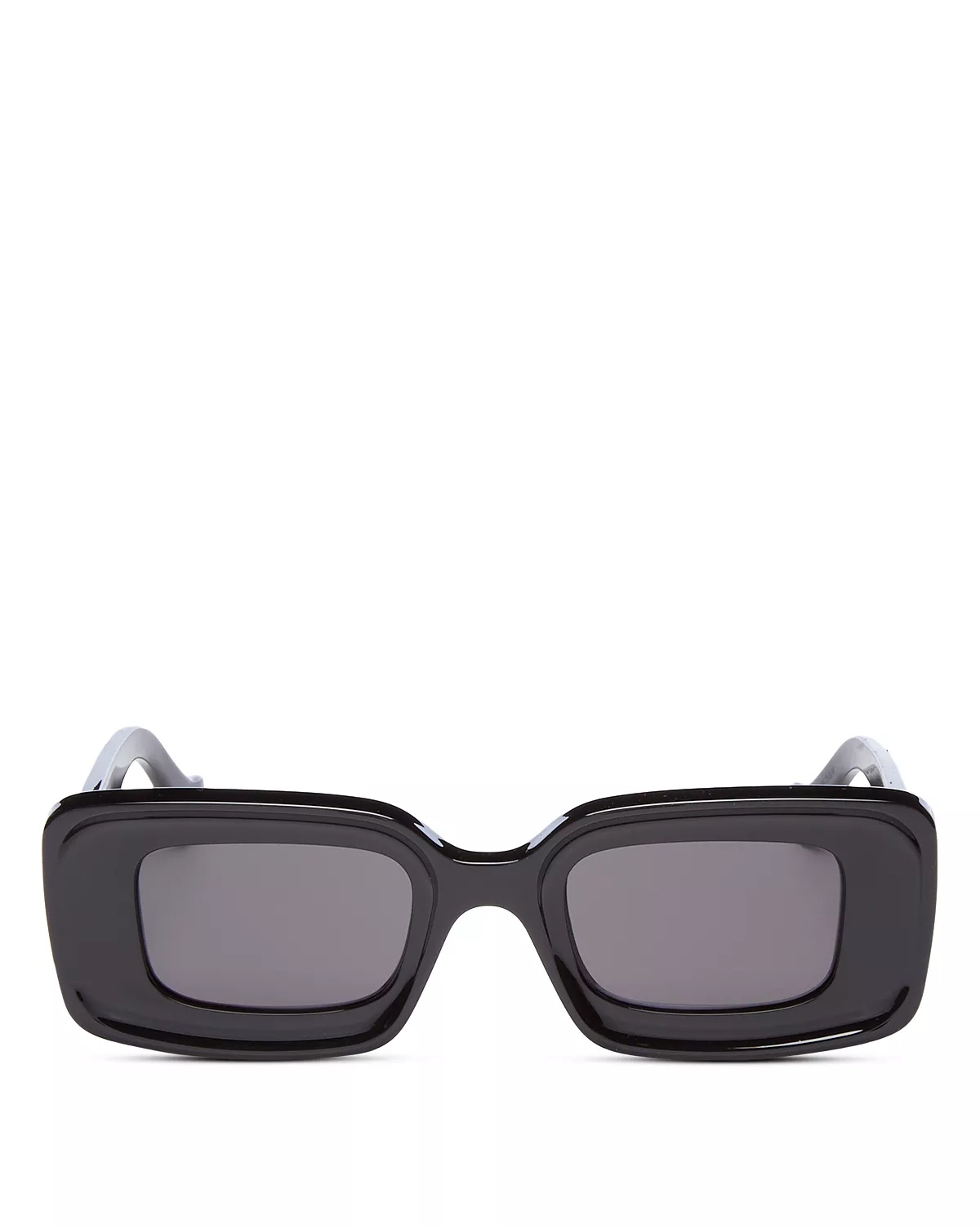Chunky Anagram Rectangular Sunglasses, 46mm - 4