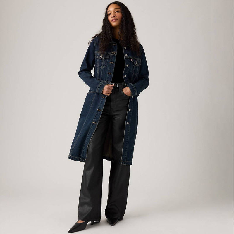 LONGLINE FUR TRUCKER JACKET 5