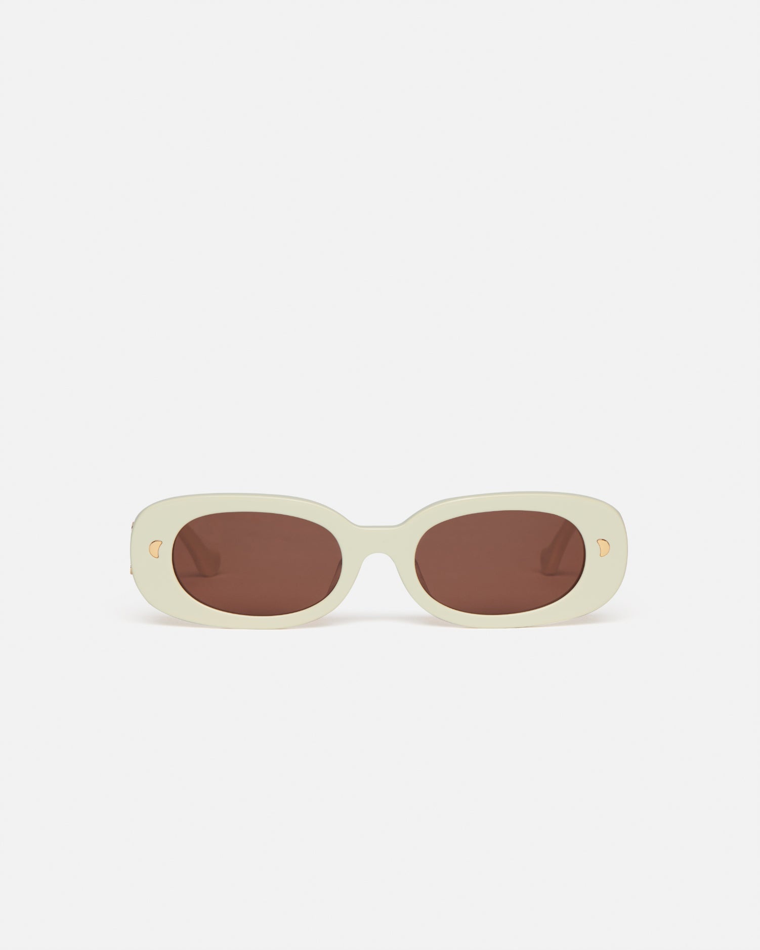Bio-Plastic Oval-Frame Sunglasses - 1