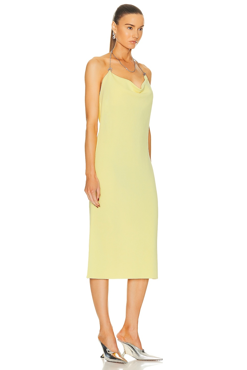 Double Fluid Viscose Knit Dress - 2