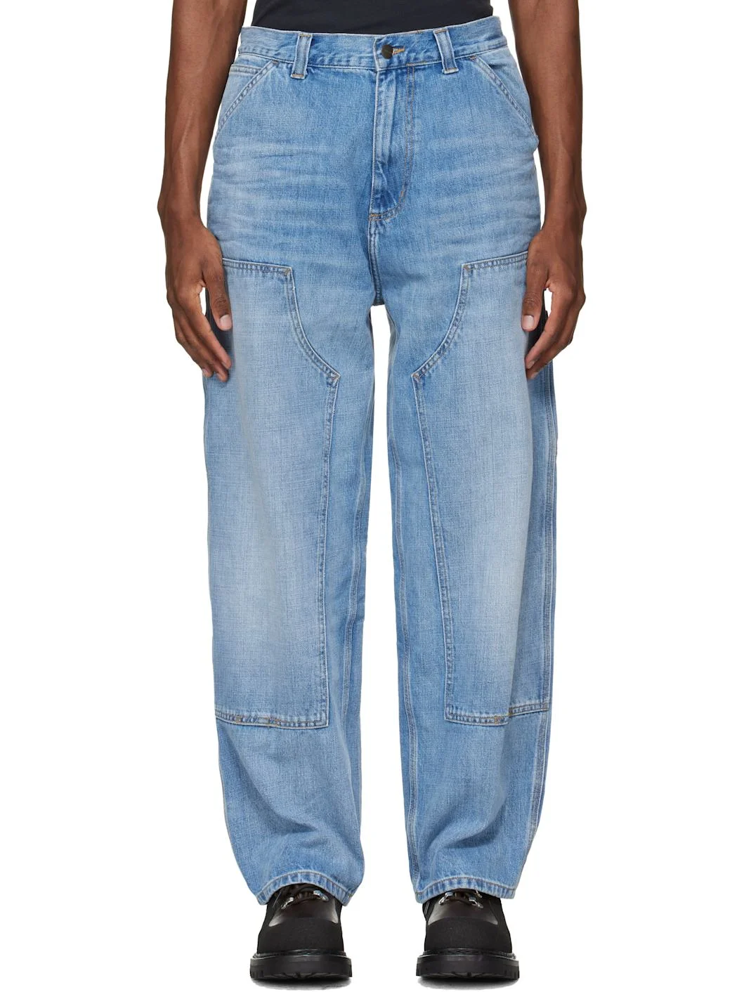 Blue OG Double Knee Jeans - 1