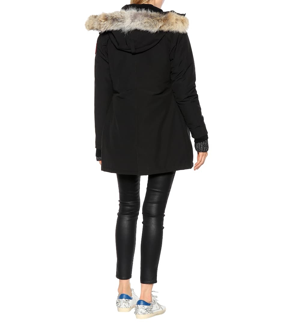 Victoria fur-trimmed parka - 3