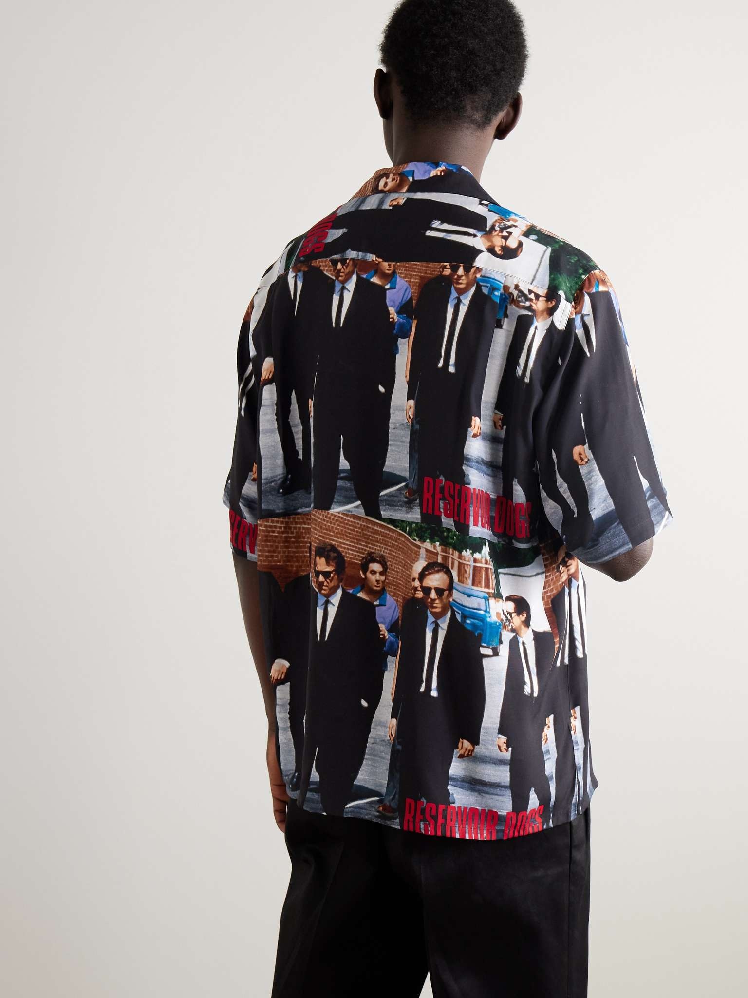 Reservoir Dogs Convertible-Collar Printed Woven Shirt - 3