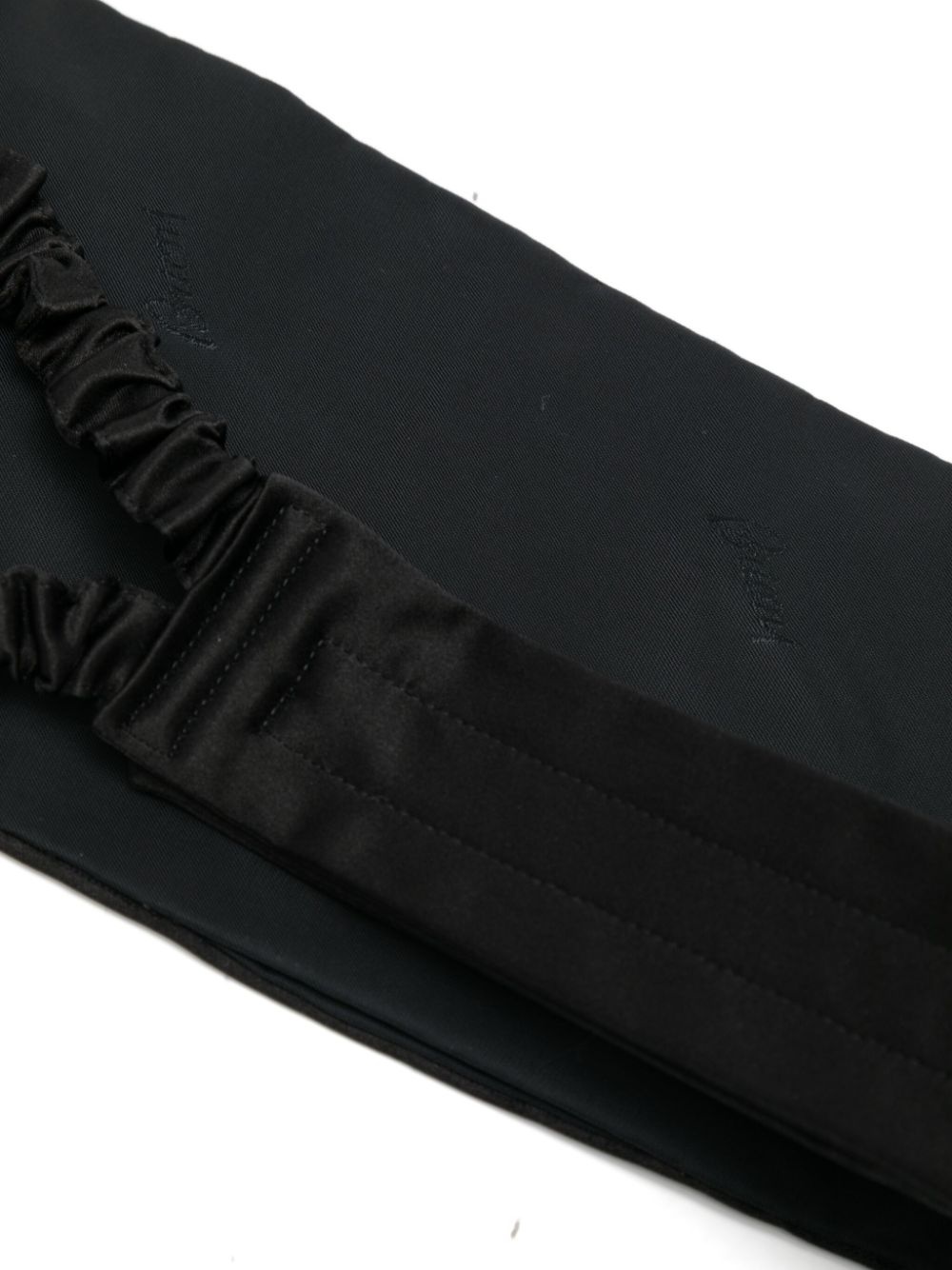 layered silk belt - 2