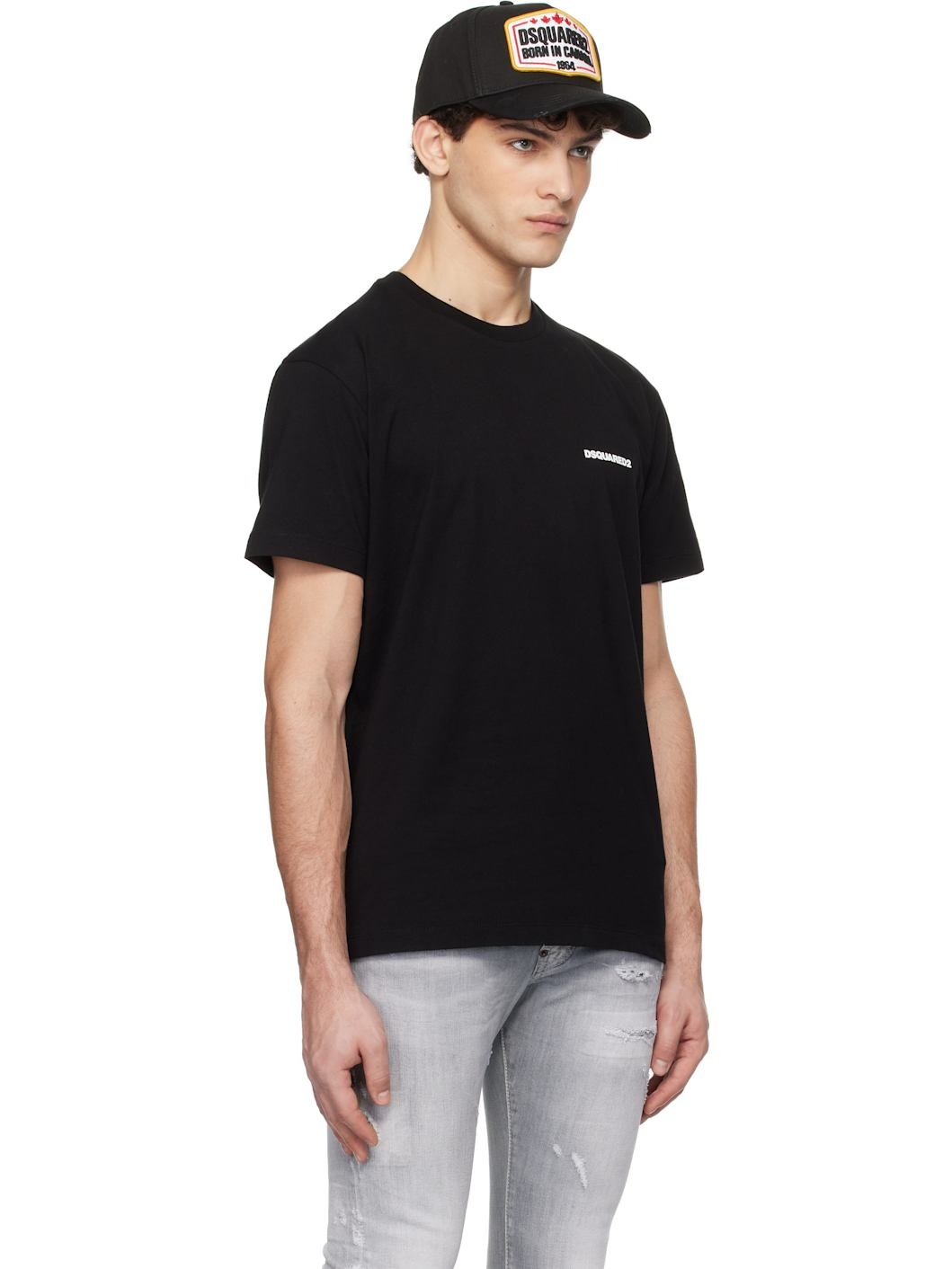 Black Ceresio Map Cool Fit T-shirt - 2