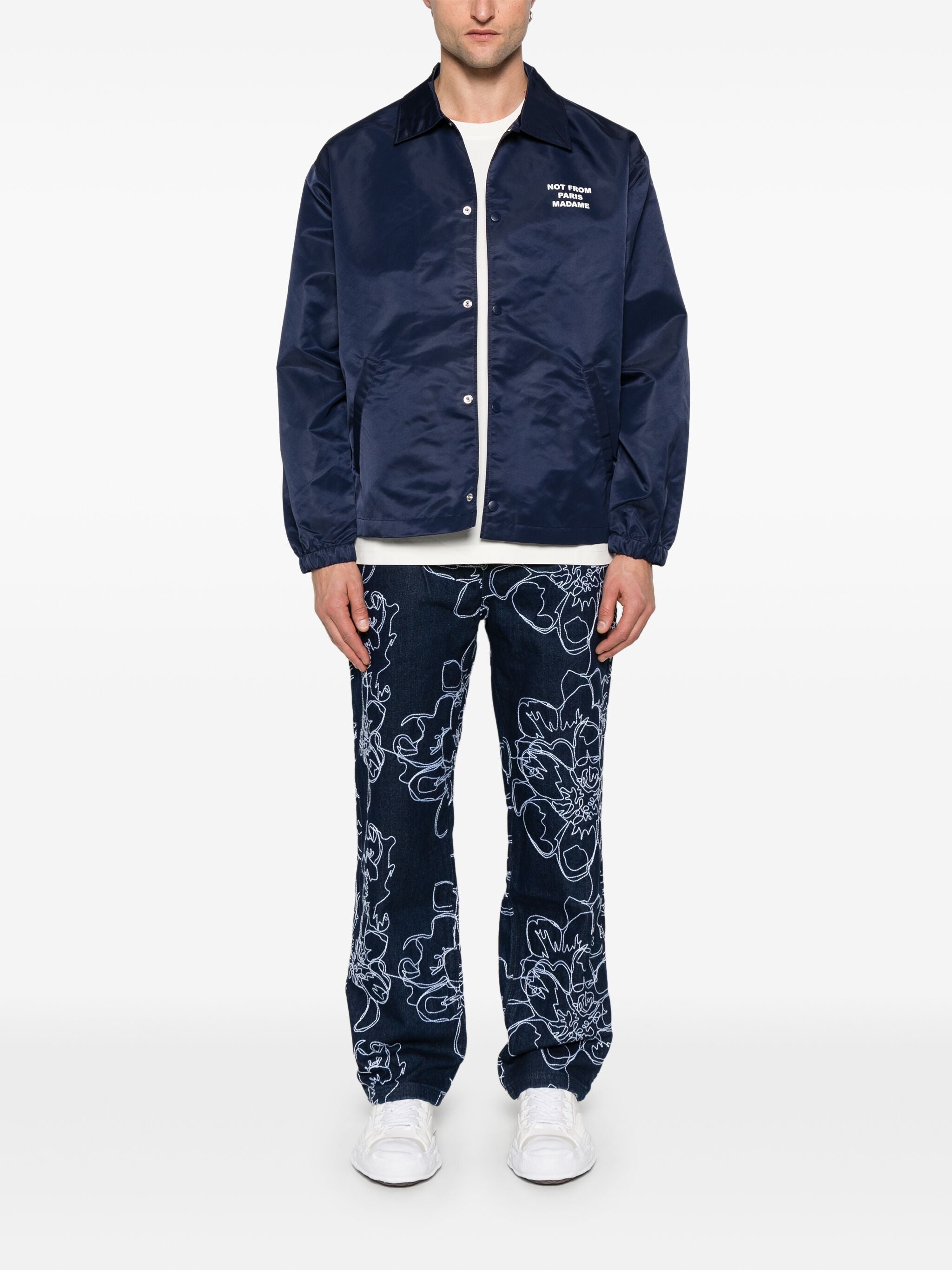 Drole De Monsieur La Veste Slogan Jacket - 2
