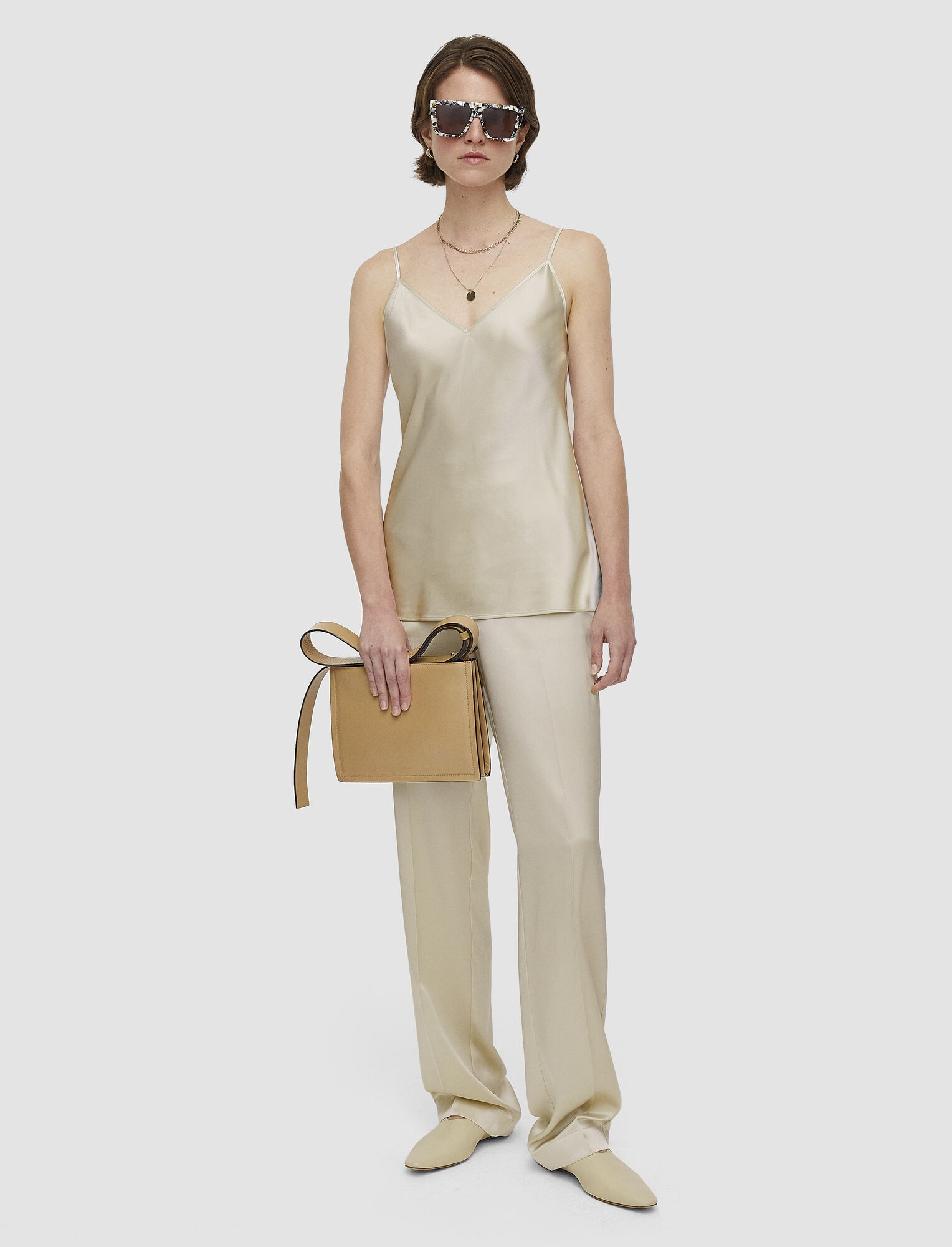 Silk Satin Clea Camisole - 1