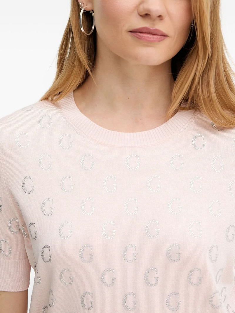 logo-embellished short-sleeves top 4