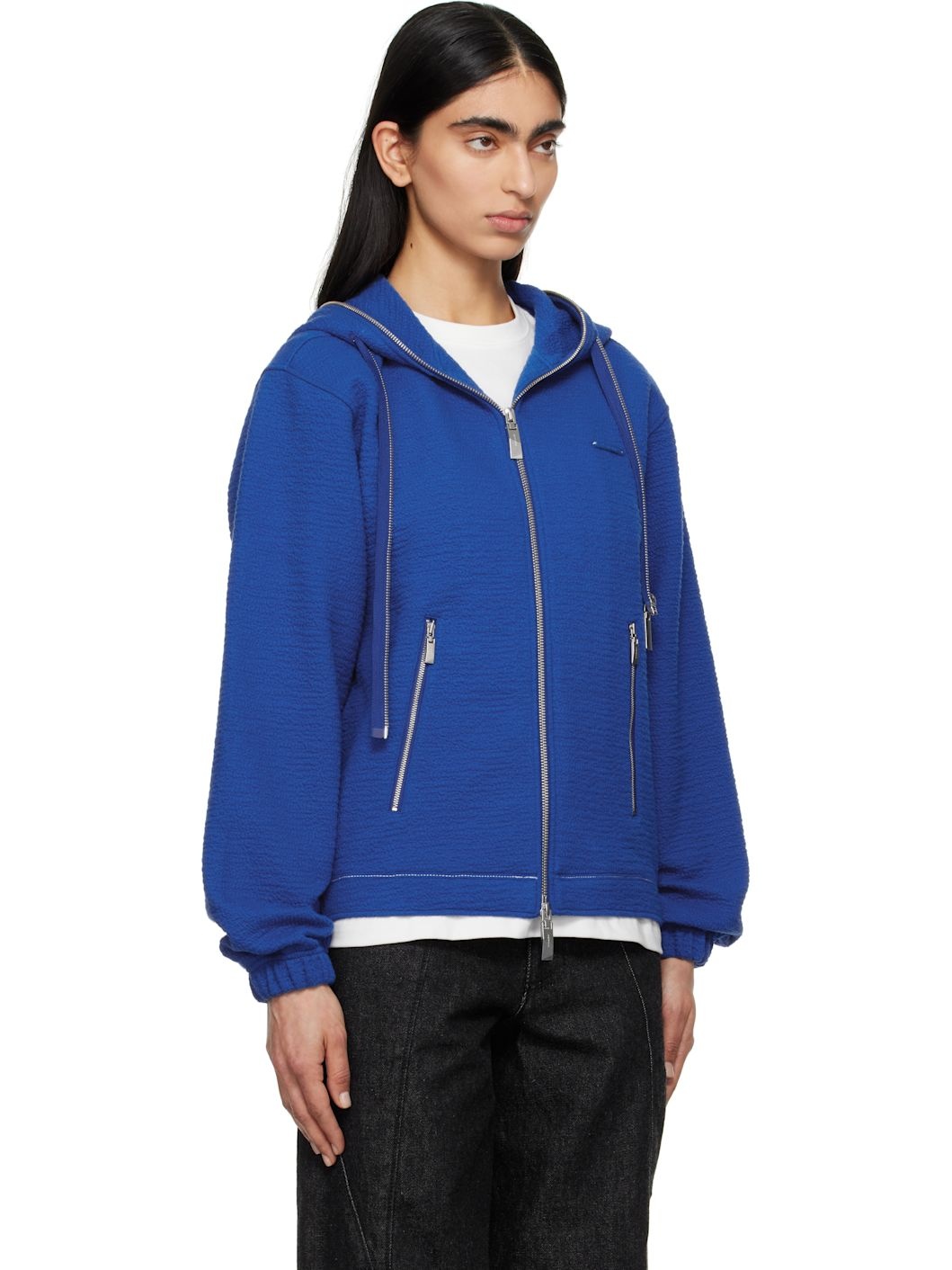 Blue Realce Zip-Up Product. 31 Hoodie - 2