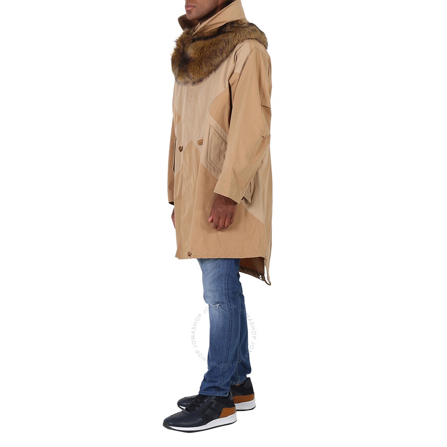Burberry Cotton-twill Blend Parka Coat With Detachable Hood - 4