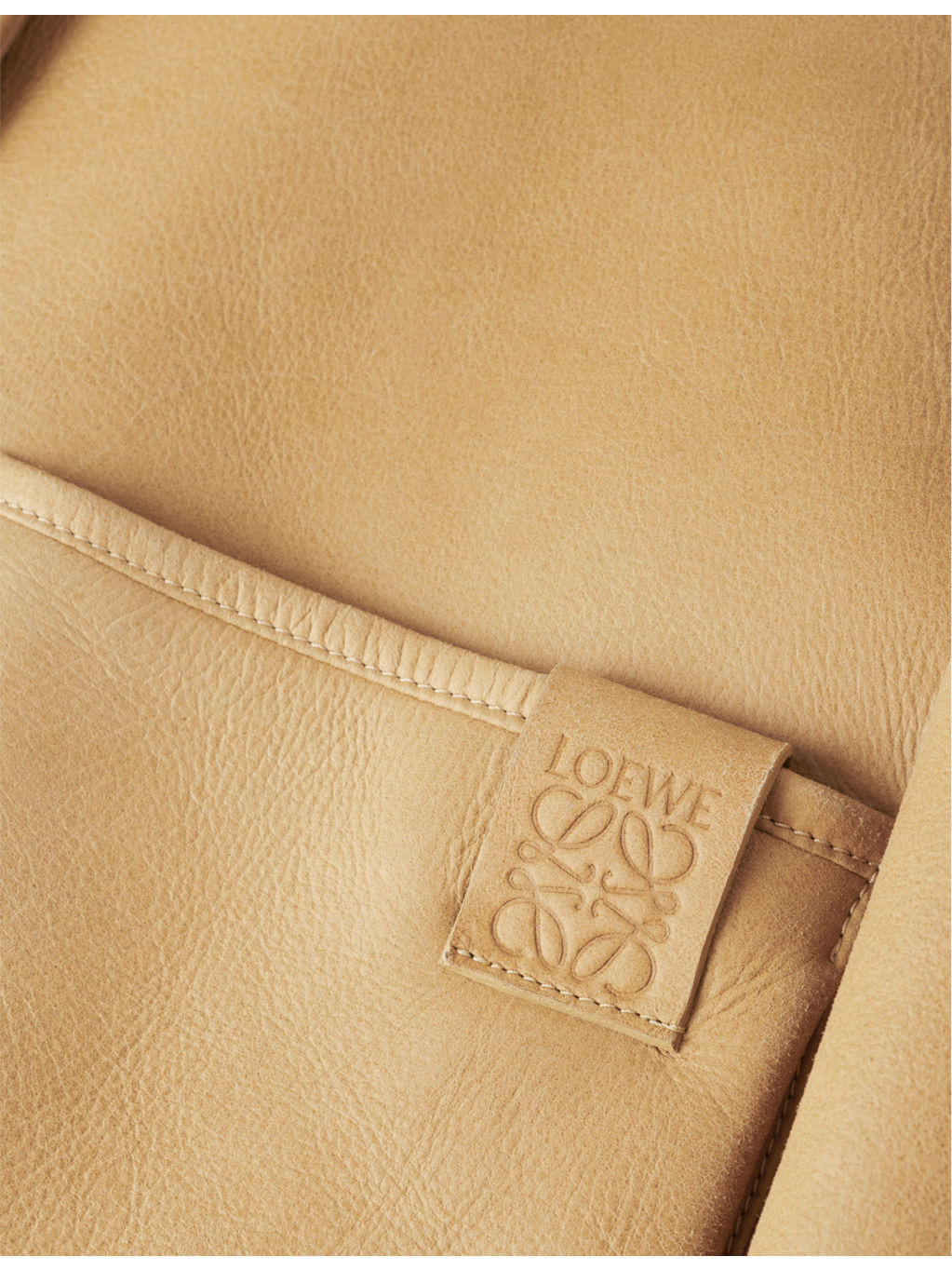 Shearling-trim patch-pocket leather jacket - 5