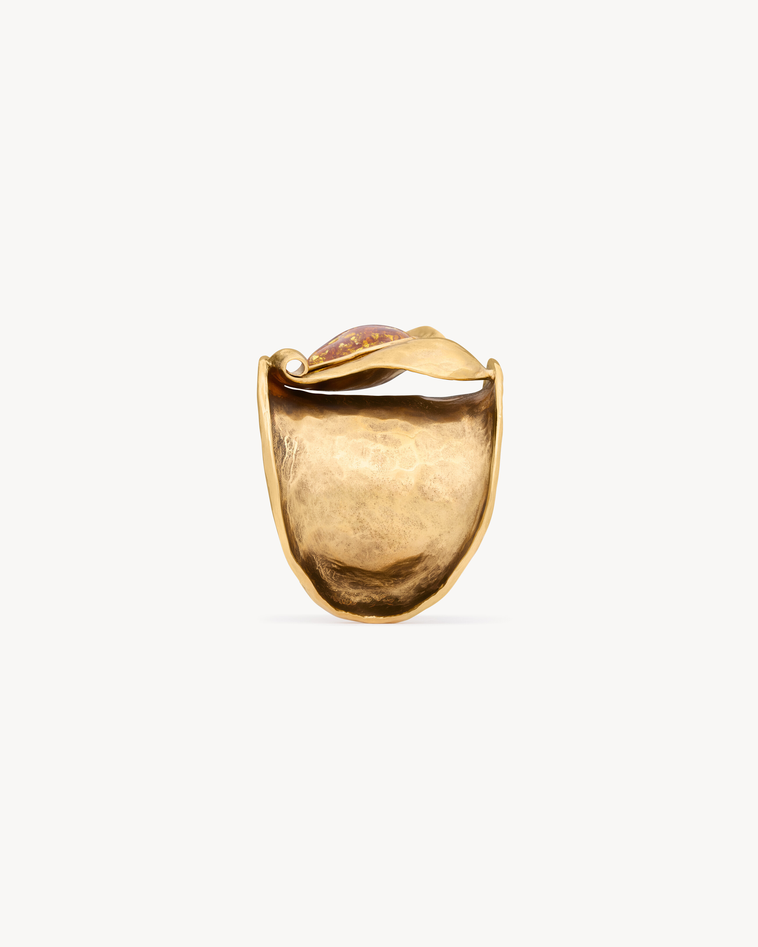 PETAL CUFF IN RESIN AND METAL - 3