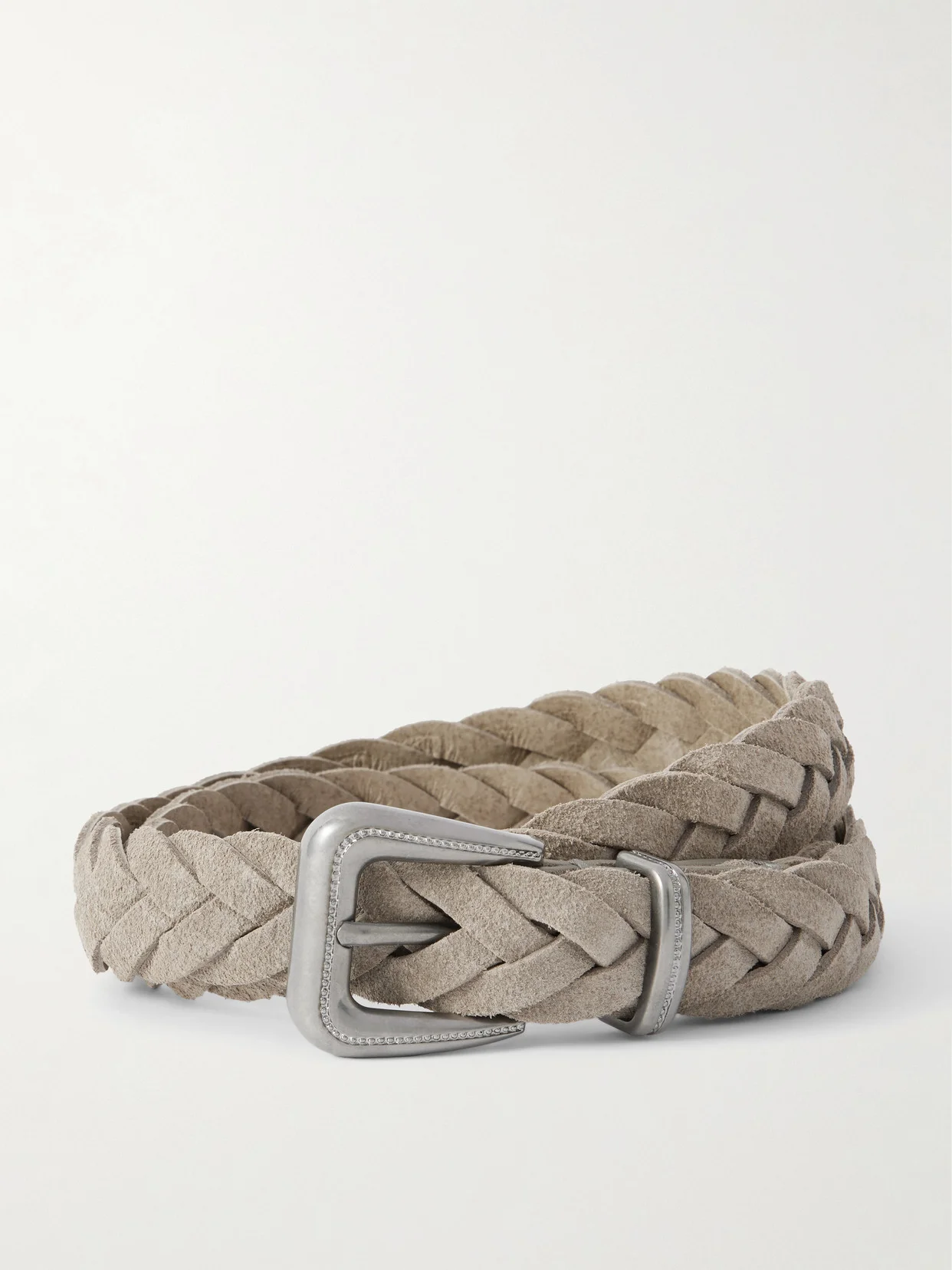 Cinta Woven Suede Belt - 1