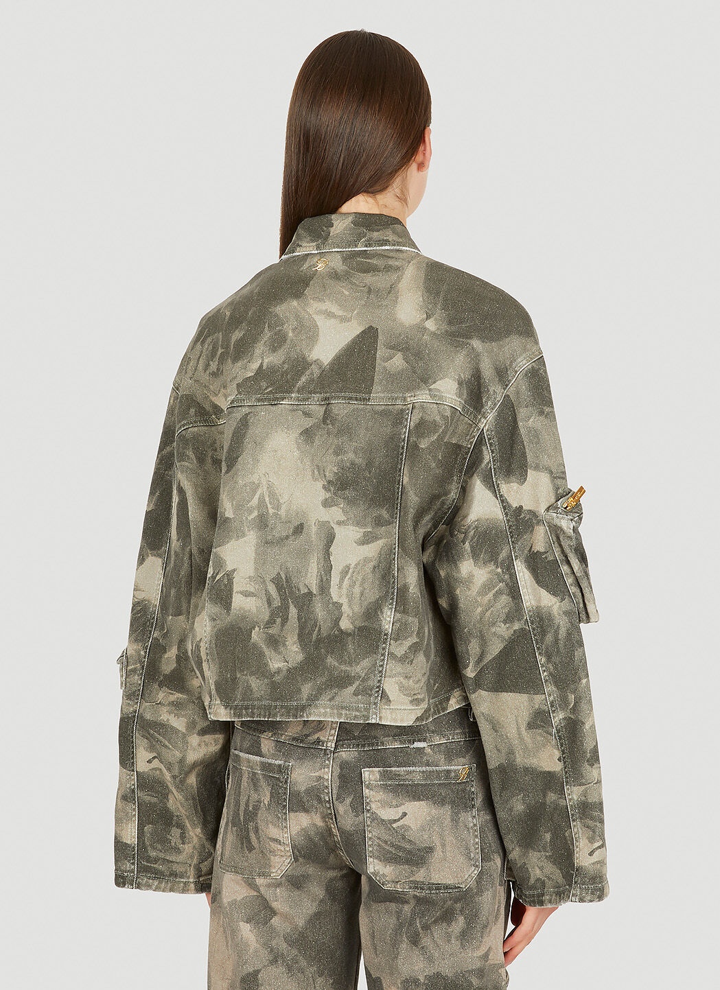 Camouflage Cargo Jacket - 4