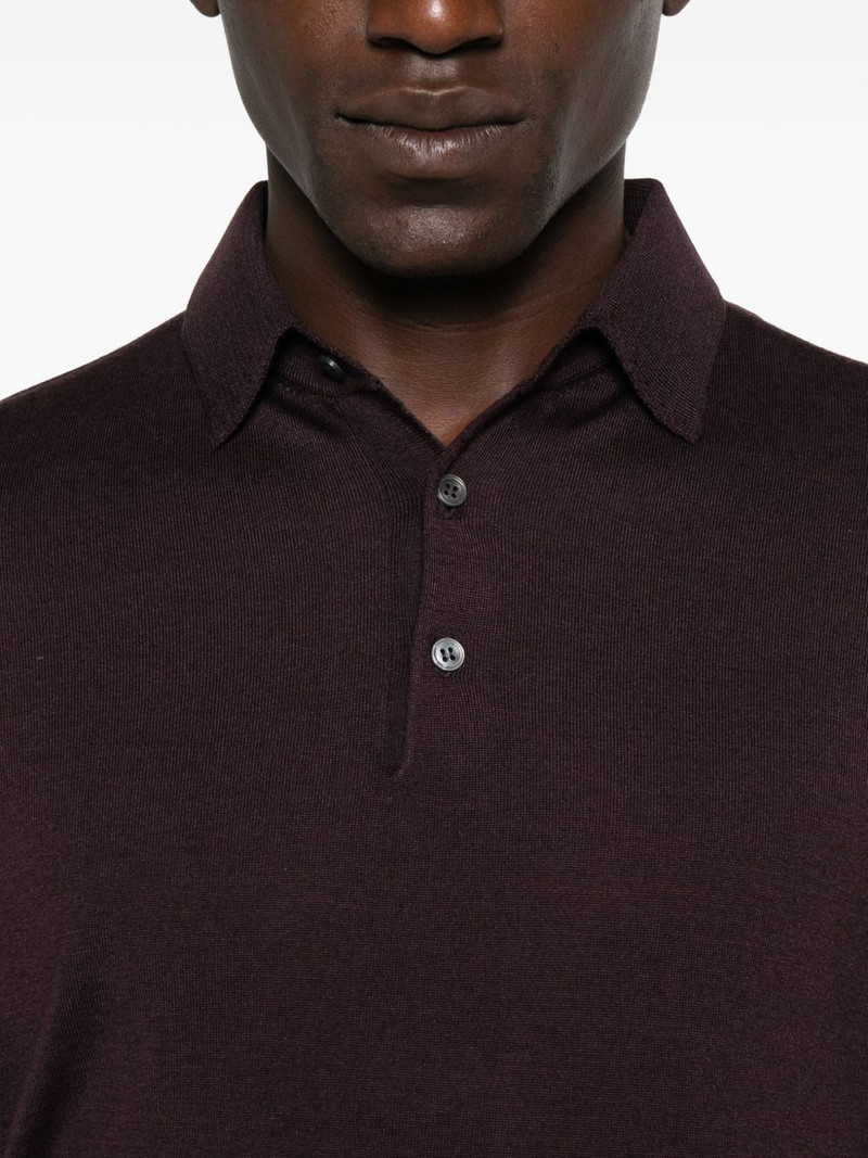 long-sleeve button polo shirt 4