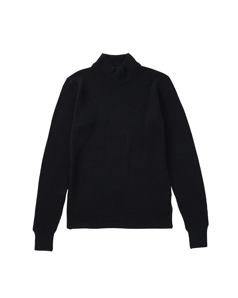 SOLAR WAFFLE SKIVVY L/S (SUPERFINE) NAVY - 1