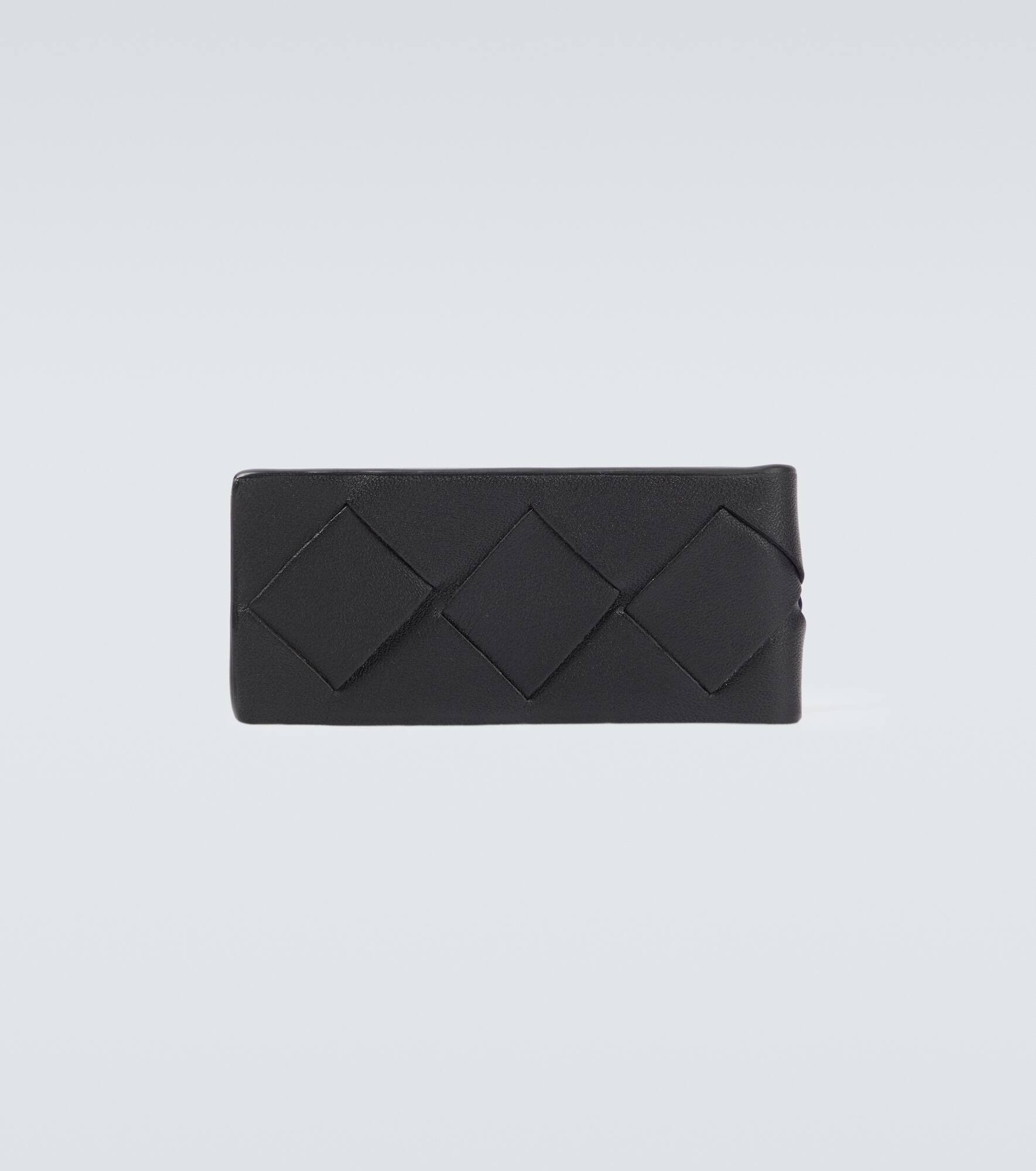 Intrecciato leather wallet - 2