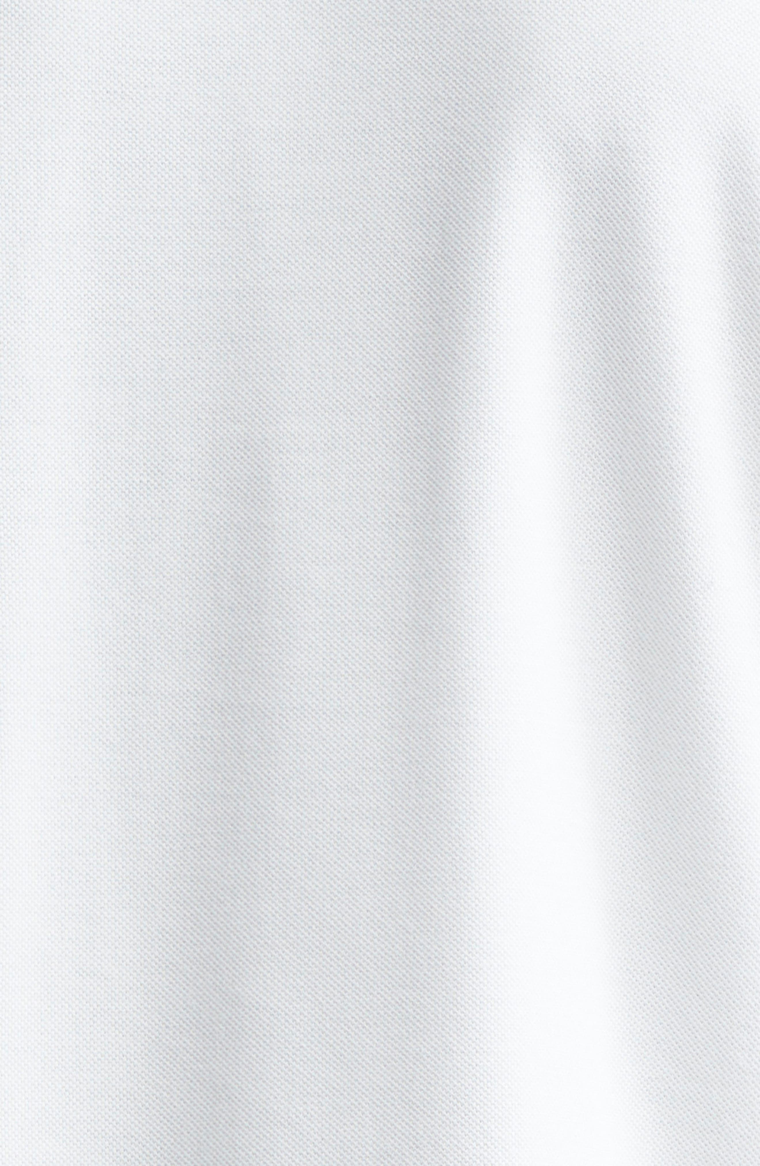 Moncler Tipped Cotton Piqué Polo in White at Nordstrom - 6