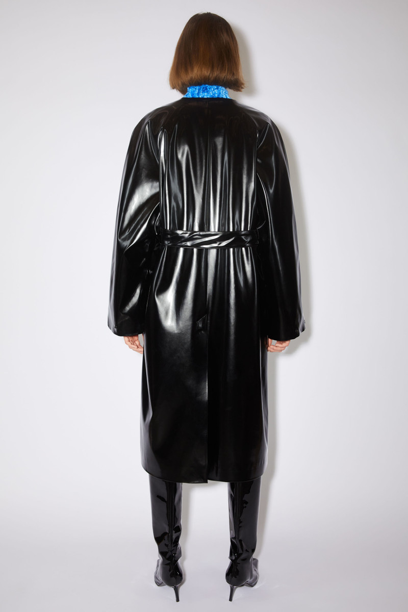 Belted coat - Black 3