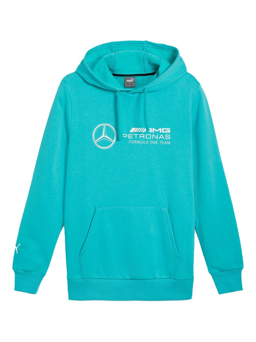 x Mercedes AMG Petronas F1 Team logo-print hoodie - 1