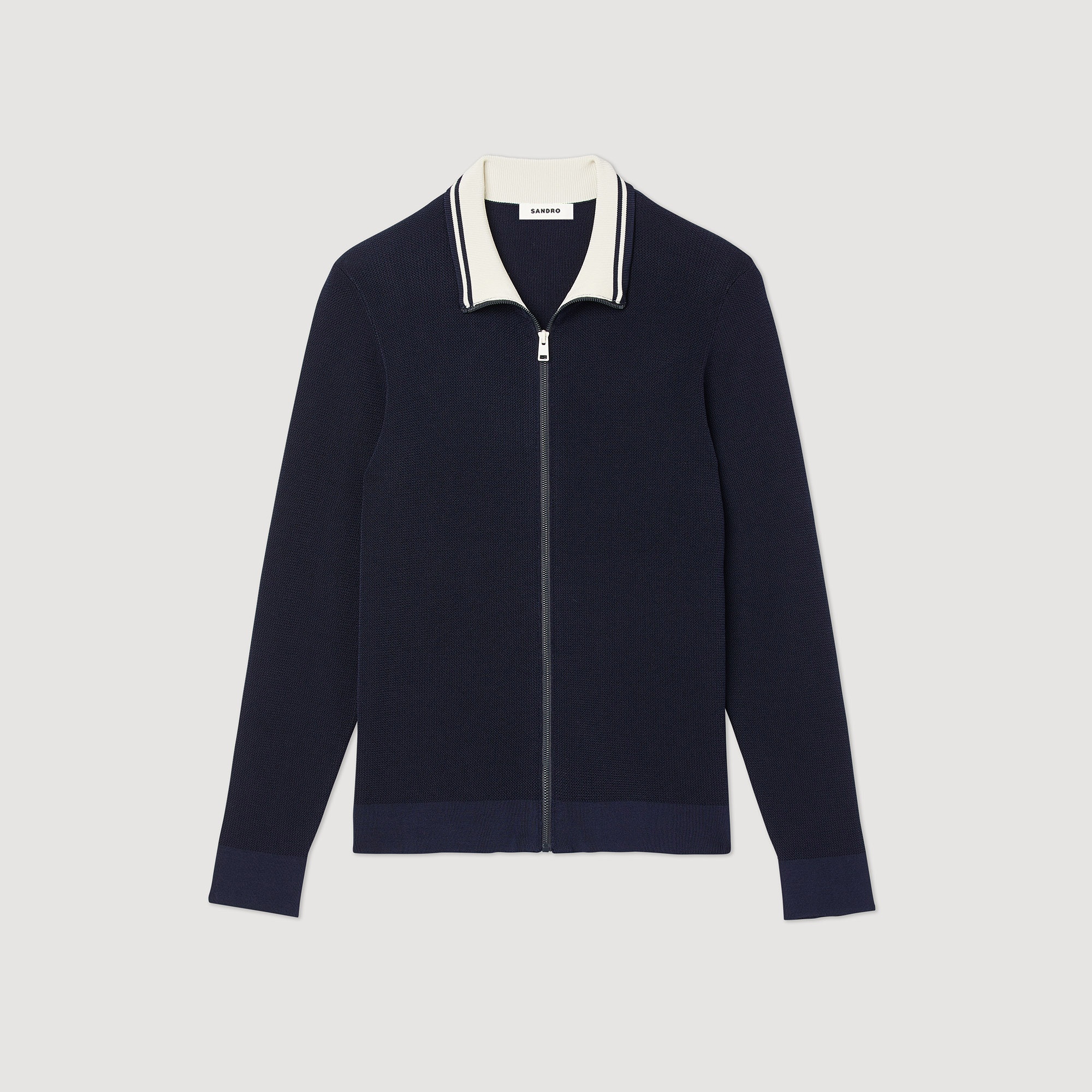 Zipper cardigan - 1