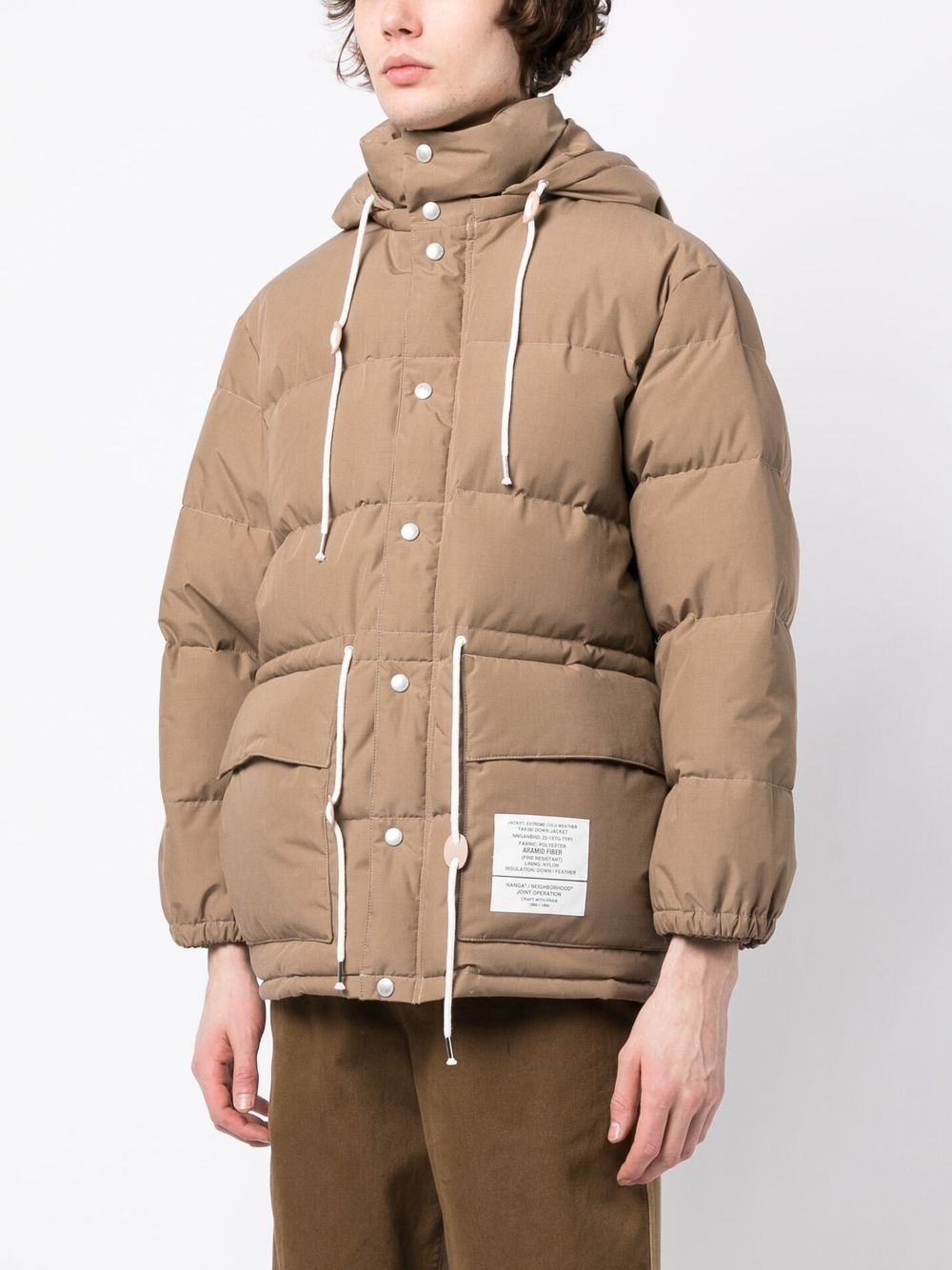 LOGO-PATCH PADDED JACKET - 2