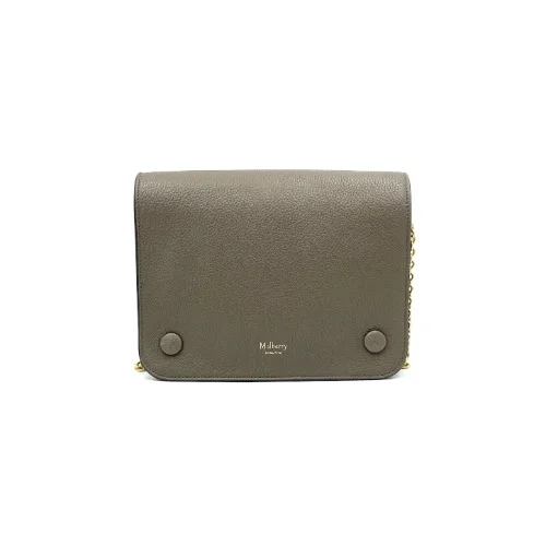 Mulberry Etoupe Leather Clifton Crossbody Bag - 1