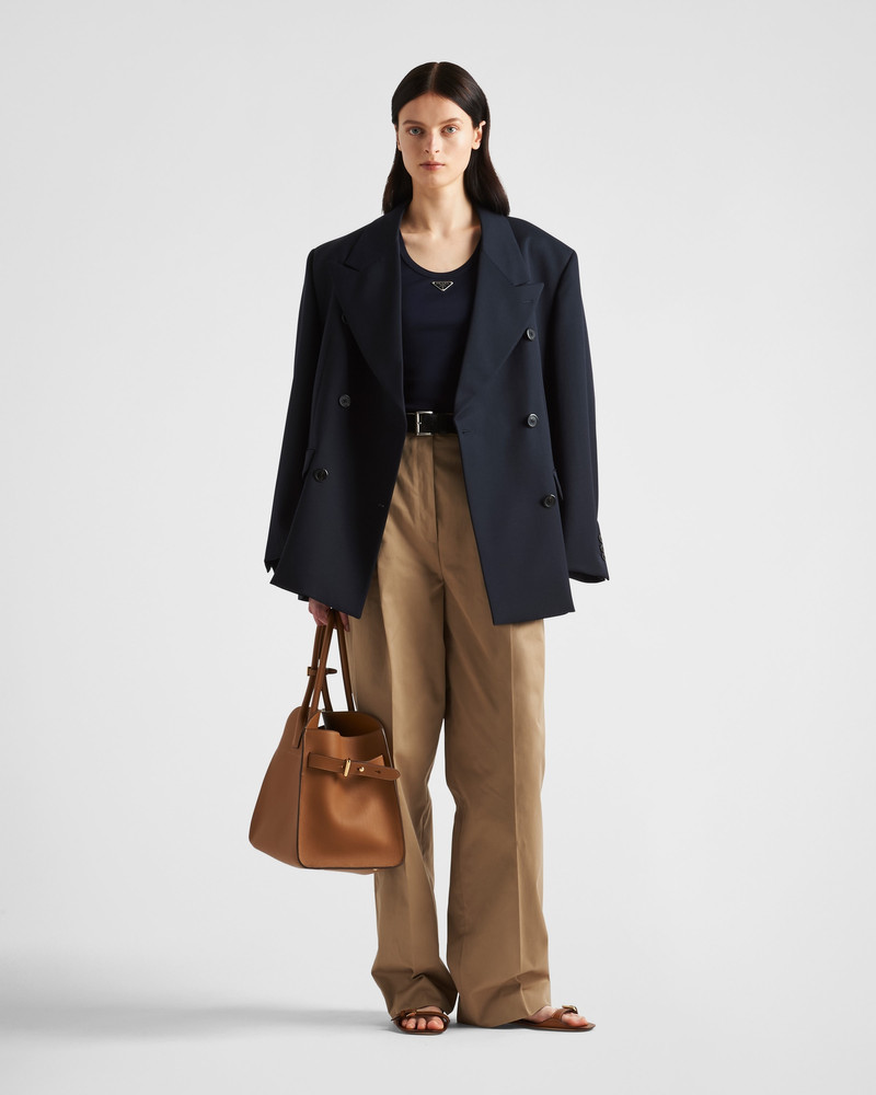 Prada Ribbed knit top outlook