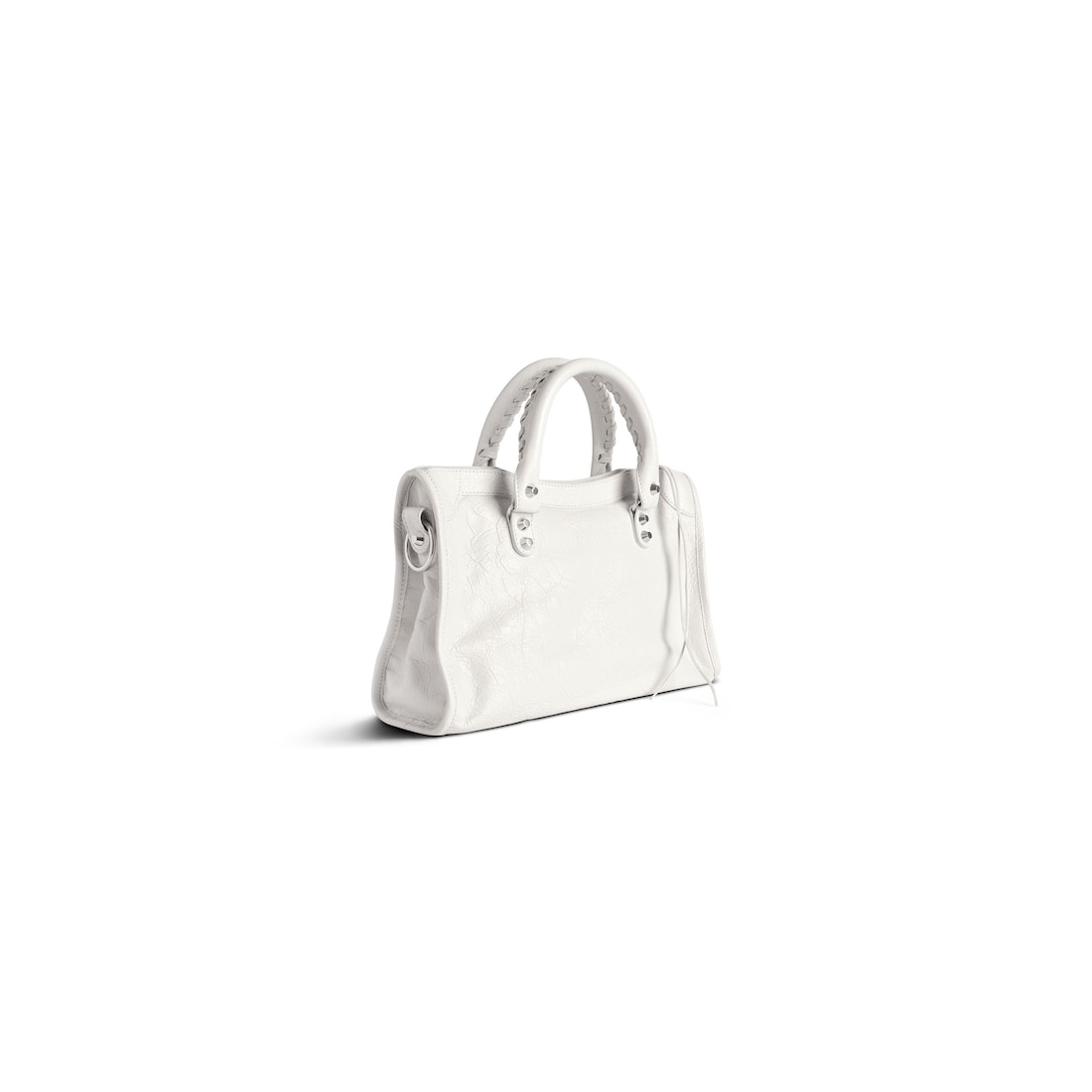 Le City Bag Small in Optic White - 3