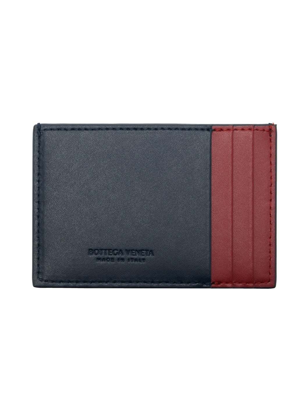 Blue & Red Cassette Credit Card Holder - 2