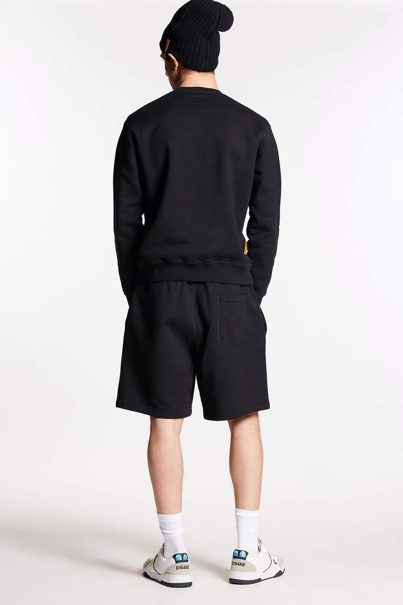 DSQUARED2 PAC-MAN WASH RELAXED SHORTS outlook