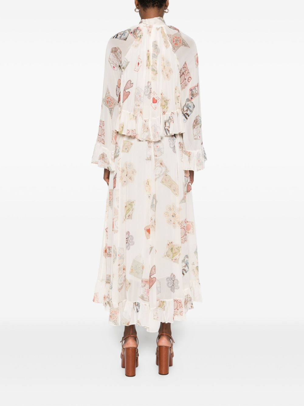 Hypnotic Flutter asymmetric dress - 4