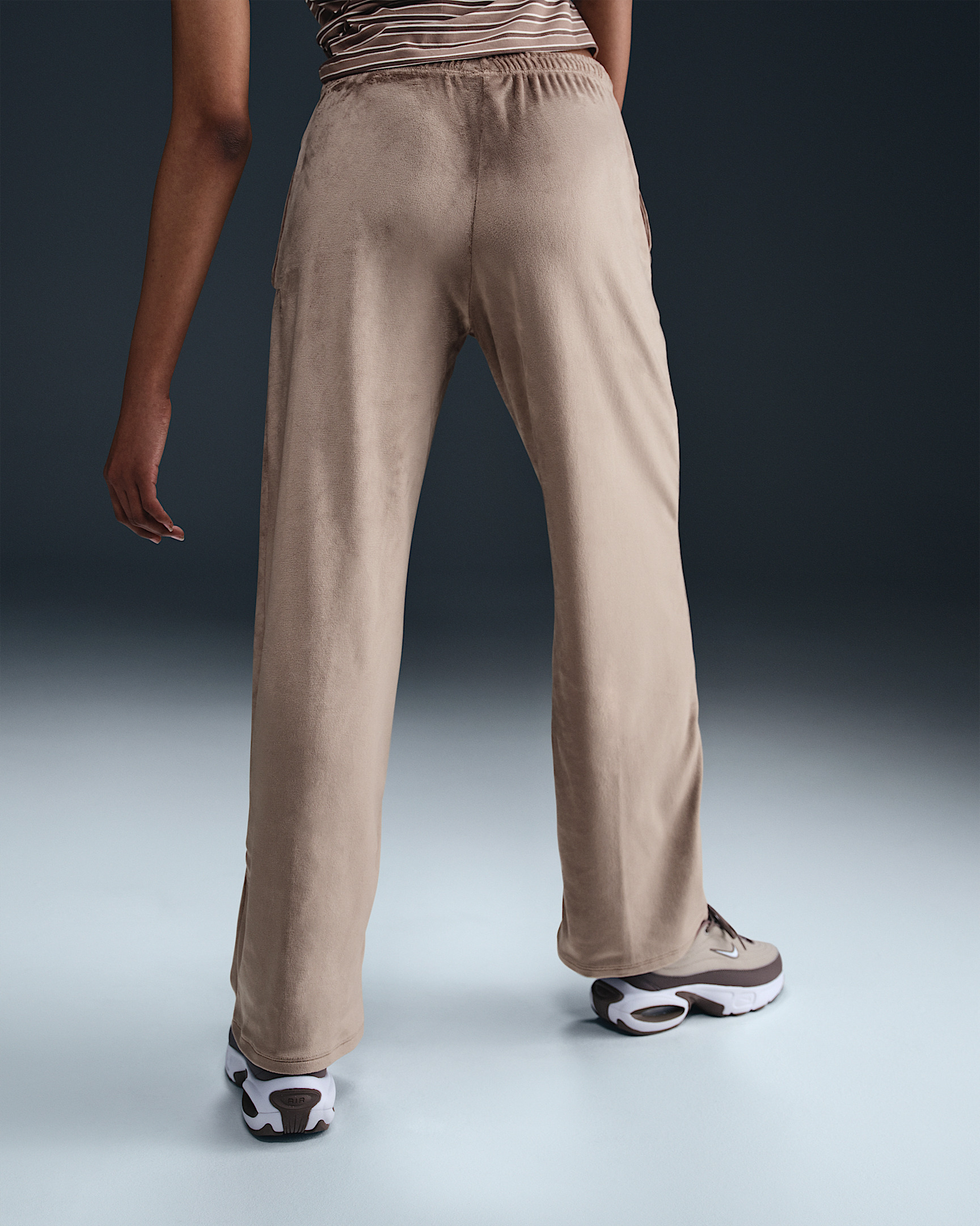 Nike Sportswear Chill Knit Women's Mid-Rise Velour Pants - 3