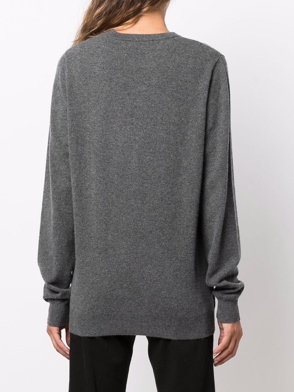 crew-neck knit jumper - 4