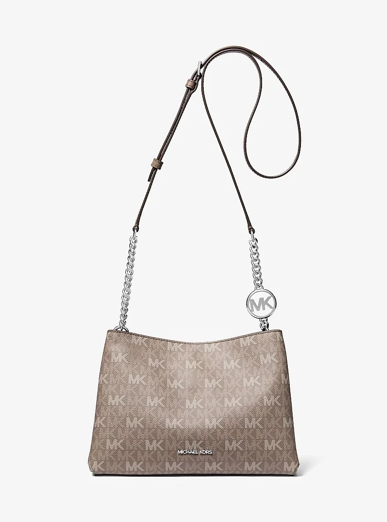 Christina Small Signature Logo Crossbody Bag - 1