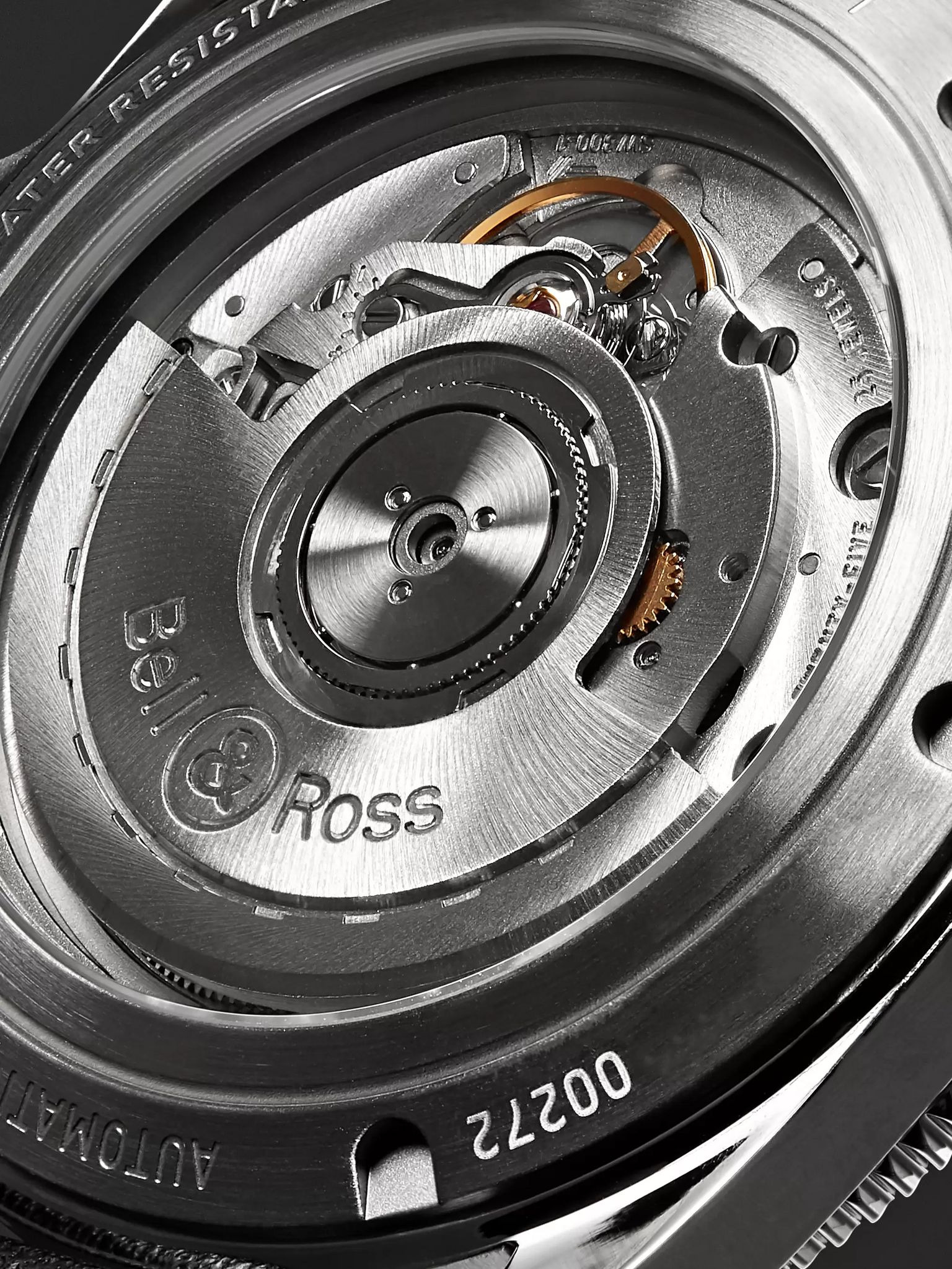 BR V2-92 Automatic 41mm Stainless Steel and Leather Watch, Ref. No. BRV292-­‐BL-­‐ST/SCA Black - 3