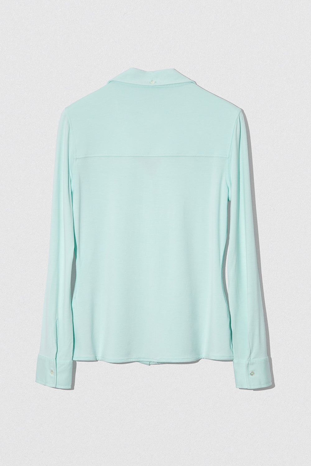 STELLA T SHIRT AQUA GREEN  VISCOSE JERSEY - 5