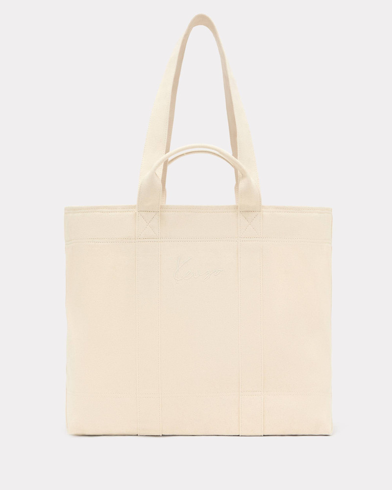 'KENZO Cartoon' large tote bag in canvas 2