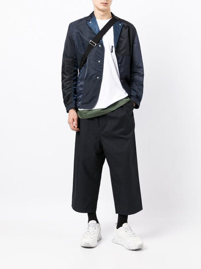 Comme des Garçons Homme cropped-leg trousers outlook