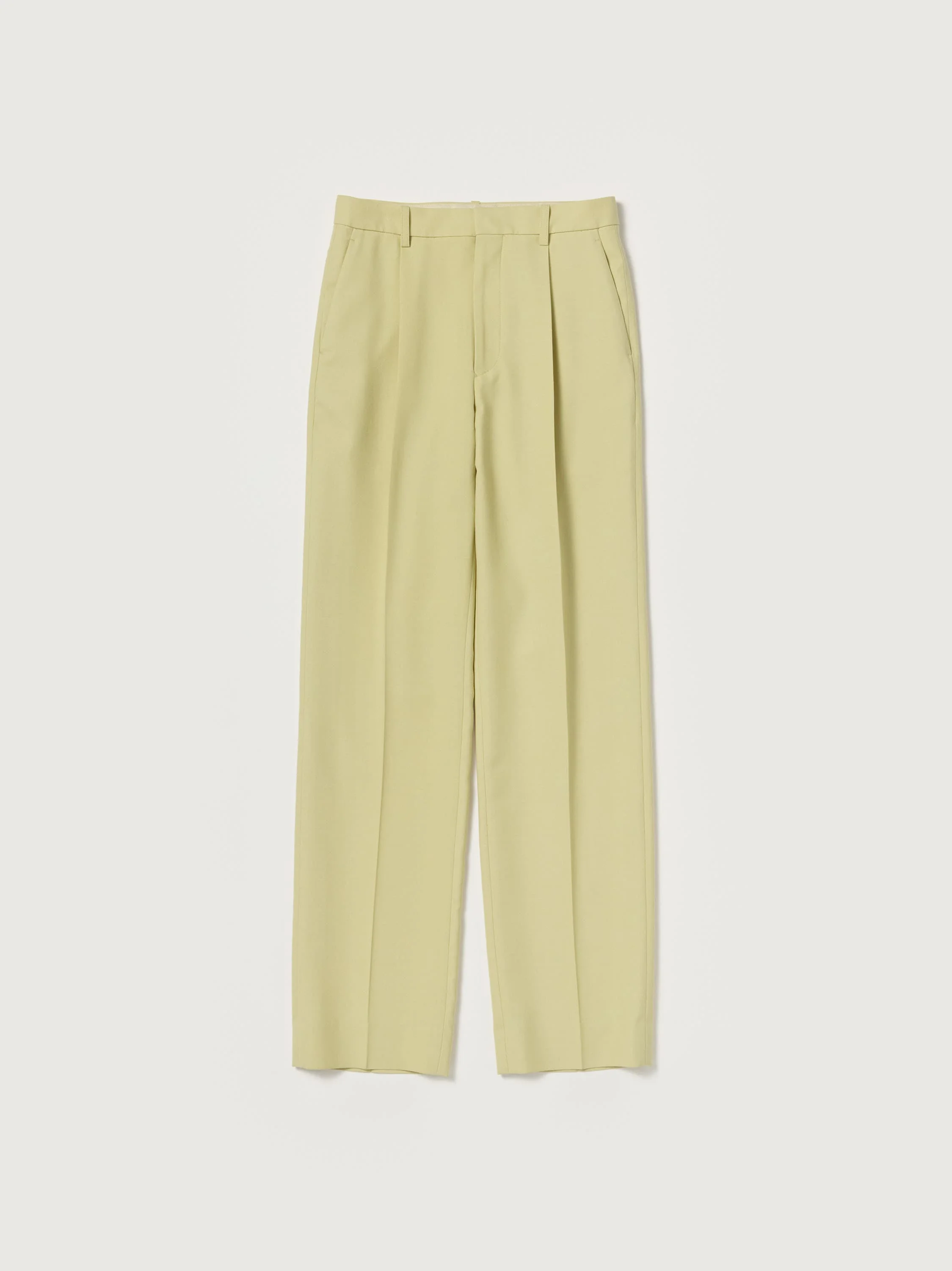 TENSE WOOL DOUBLE CLOTH SLACKS - 1