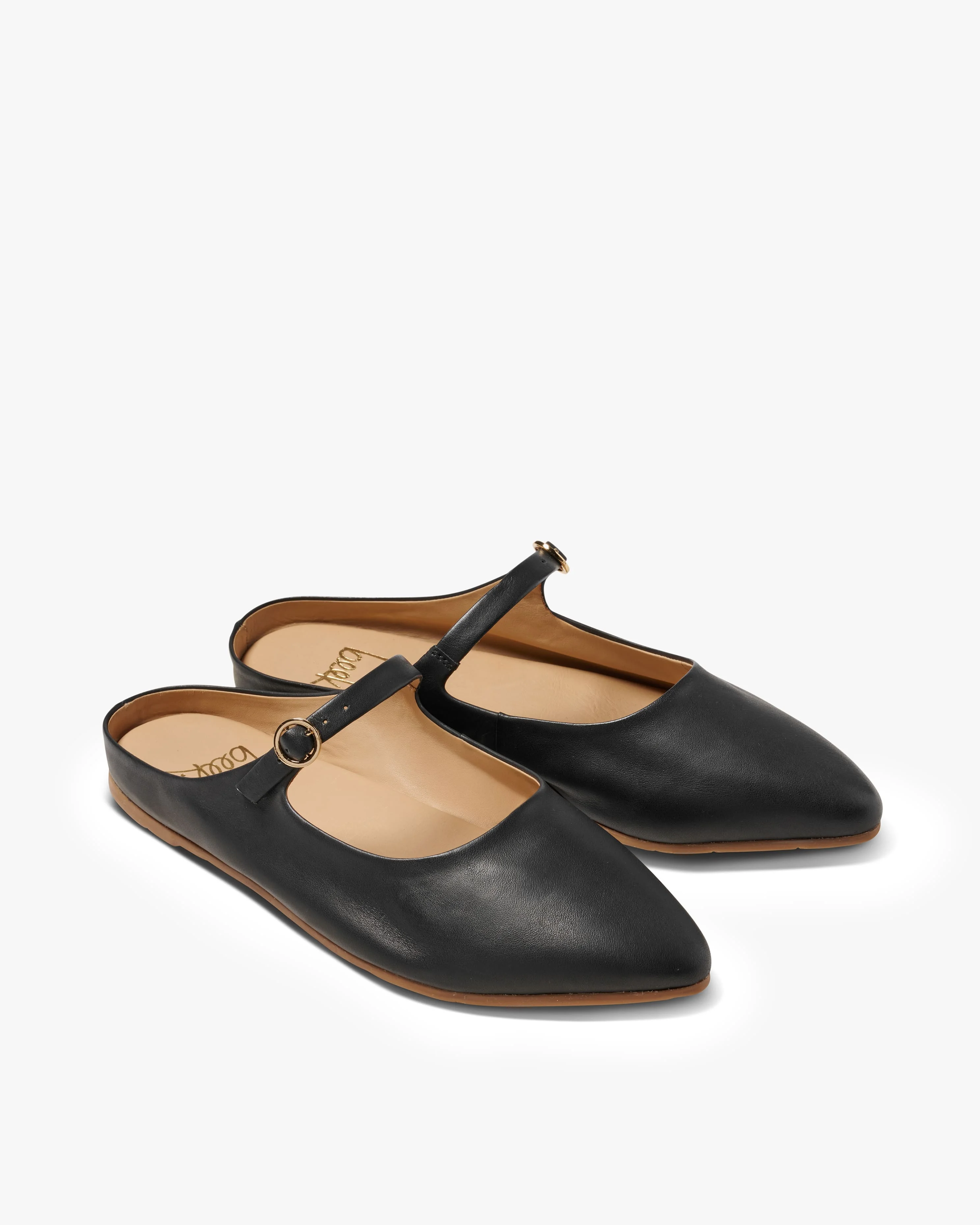 Swallow Leather Ballet Mule - 1
