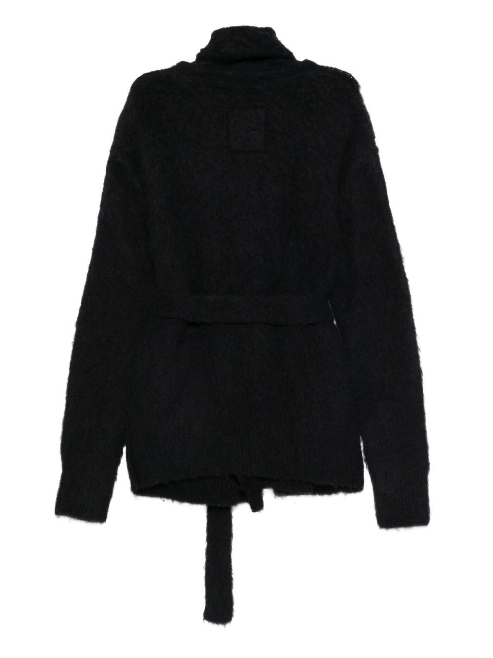 belted cardigan - 2