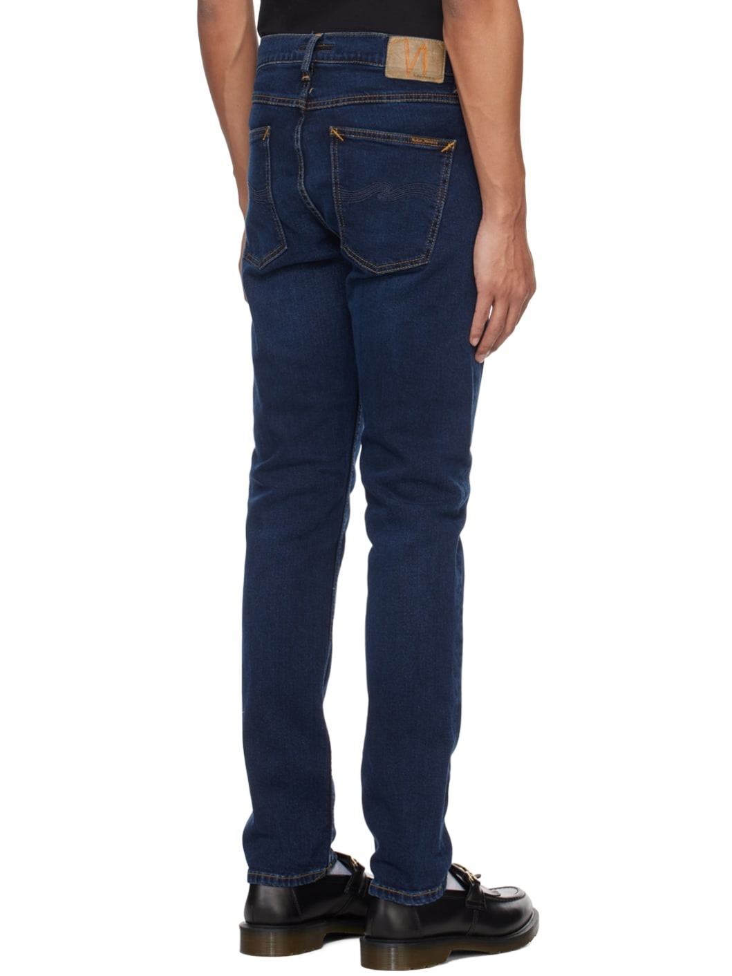 Navy Lean Dean Jeans - 3