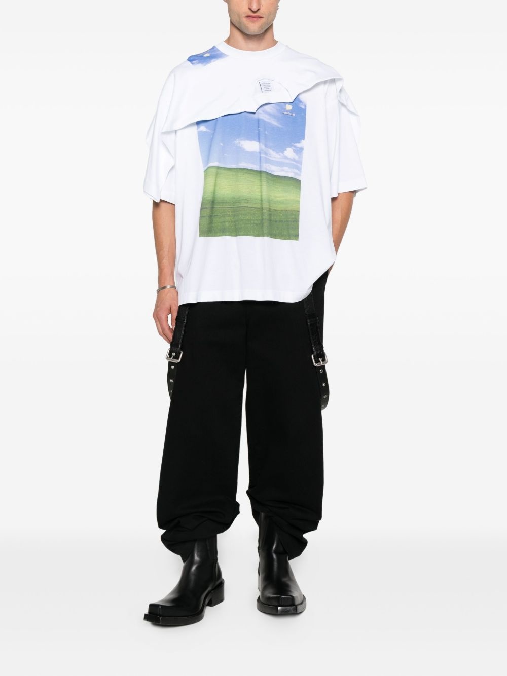 printed T-shirt - 3