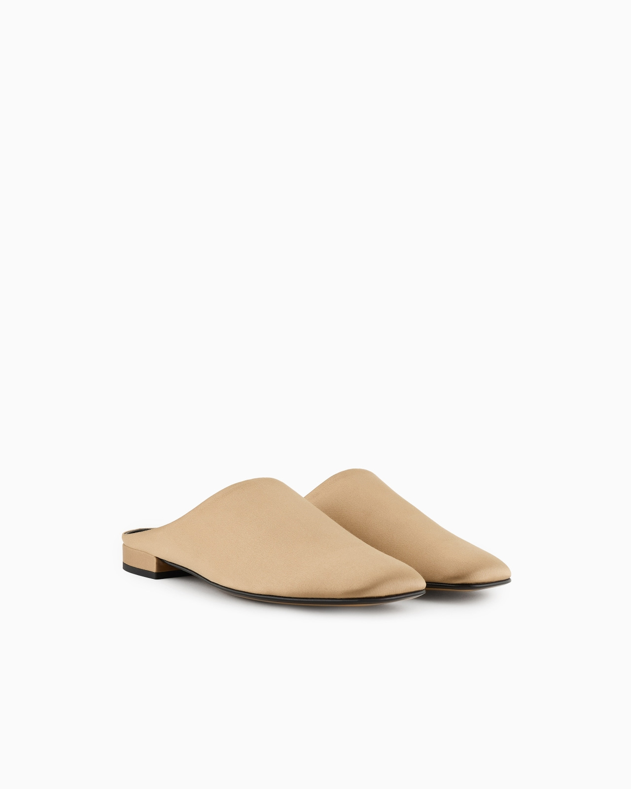 GIORGIO ARMANI X 10 CORSO COMO SATIN MULES - 2