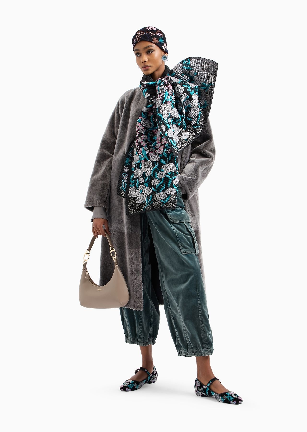 Medium la Prima nappa-leather hobo bag - 6