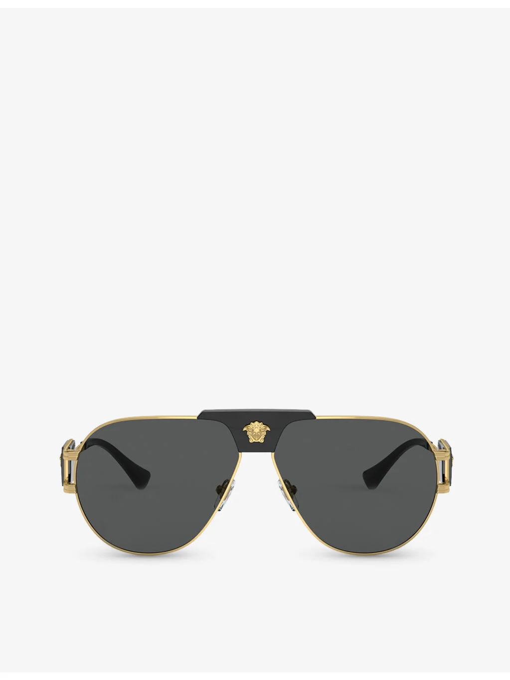 VE2252 aviator 프레임 스틸 선글라스 - 1